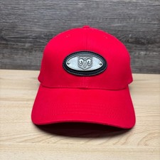 Dodge Ram Hat Cap Strap Back Red Logo Automotive Trucking Accessories