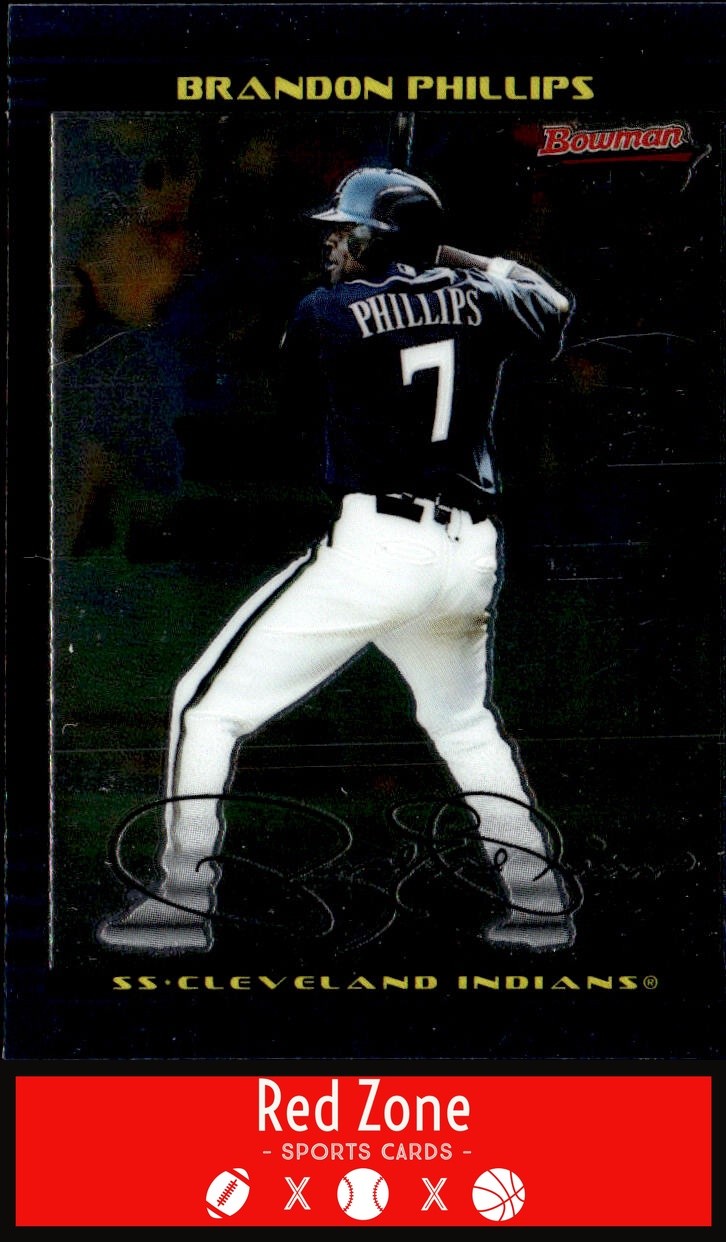 2002 Bowman Draft Picks & Prospects - #BDP136 Brandon Phillips NM.