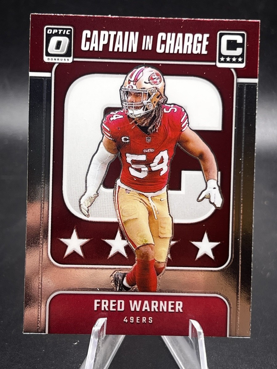 Fred Warner 2024 Panini Donruss Optic Captain In Charge San