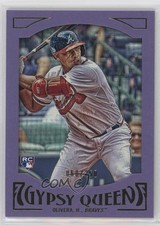2016 Topps Gypsy Queen Purple Paper Frame 60/250 Hector Olivera #9 0ju0