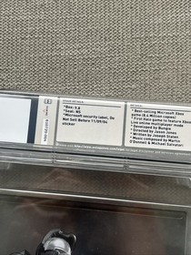 Halo 2 Limited Edition Steelbook DNSB Microsoft Xbox NS Graded WATA 9.8