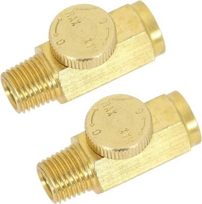 Flow Regulator UFFY Brass 1/4'' NPT In-Line Valve 2PK