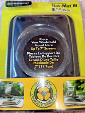 NAV MAT 3 Universal Car Dash GRIP BASE For Phone  GPS Windshield Suction Mounts