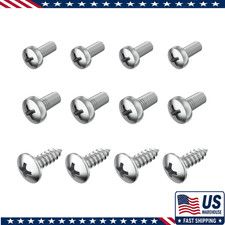 Stainless Steel License Plate Screws Plates Frames Covers - Rust Proof Frontr Stainless Steel License Plate Screws Plates Frames Covers - Rust Proof Frontr