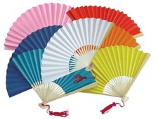 Paper Hand Fans Bulk Wholesale Lots Hand Held...