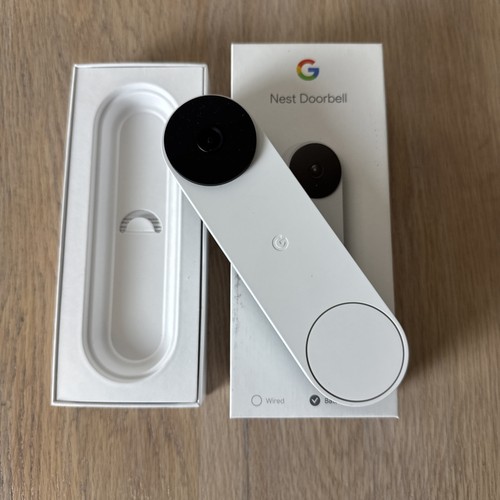 Google Nest Doorbell (Battery) - Wireless Doorbell Camera - Video Doorbell White - Picture 7 of 9