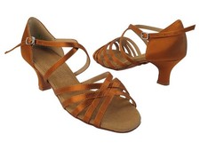 Very Fine Copper Satin Ballroom Shoe S9216- New Free Shipping 