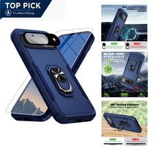 Pixel 9 case military drop protection with screen lens protector shockproof k...