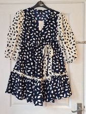 #ladies dress S. 12 Summer Mini Skater Dress New With Tags