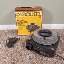 Kodak 760H Carousel Slide Projector Power Tested, Lights Up Parts Or Repair