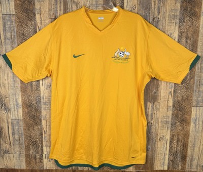 Australia 2006 Home Soccer Football Jersey Nike 106220-700 Men's
