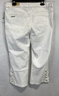 Michael Kors Women's White Jeans Lace Up Hem Grommet Petite Sz 14P NWT — photo 2