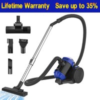 Vacuum Cleaner 1200W Bagless Cylinder 1.5L Compact Lightweight for Pet Hair