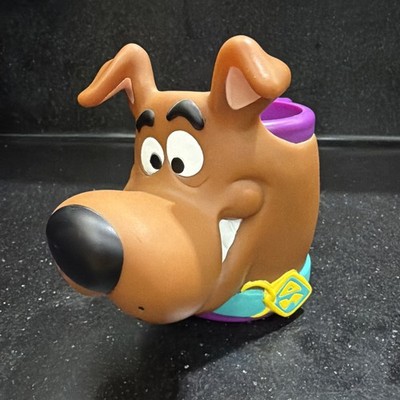 Vintage 1998 Scooby-Doo Head 3D Mug Applause Plastic Cup - Unused w/ Sticker