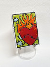 Original ACEO CERAMIC ART Barbed Wire Heart  - Kiln Fired | PotteryApocalypse — photo 4