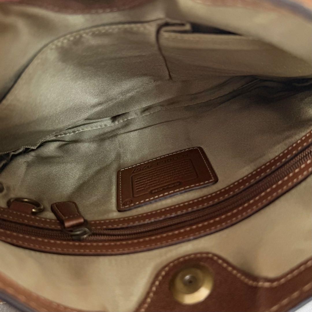 Coach Patchwork Shoulder Bag Model Number 9257 Su… - image 21