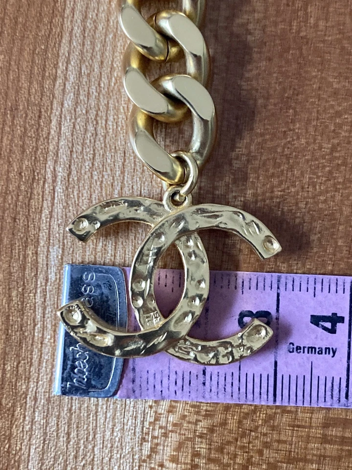 ORIGINAL Chanel Coco CC Ohrstecker Ohrringe - Bild 4 von 4