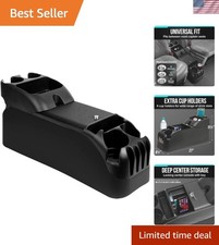 Center Console For Minivans Suvs Middle Van Console Extra Cup Holders Lar... Center Console For Minivans Suvs Middle Van Console Extra Cup Holders Lar...