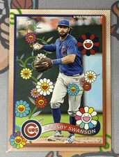🔥 2025 Topps Tokyo Series Takashi Murakami DANSBY SWANSON #4 MLB Chicago Cubs
