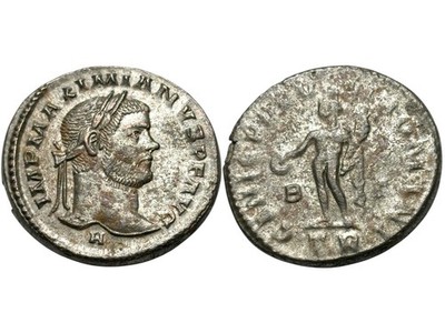 Maximian, Wonderful Follis, Trier, 296-297 AD. [ROM_4107]