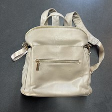 Tan Bag Backpack Miss Fong Large Faux Leather Diaper Bag Book bag