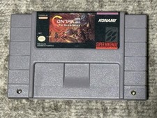 Super Nintendo SNES Contra 3 the Alien Wars Tested Working Authentic