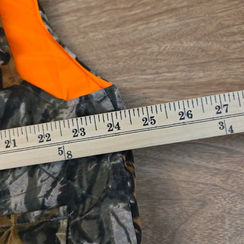 Northwest Territory Mens Reversible Hunting Vest Camouflage Large Orange L - Picture 9 of 11