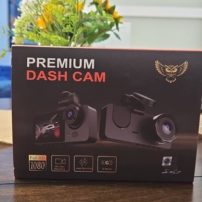 Premium Dash Cam 1080p Hd/long Recording G Sensor
