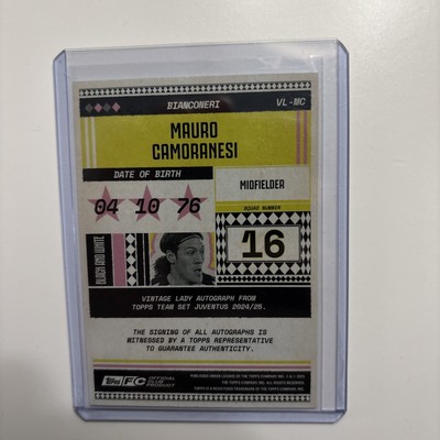 FIGURINE PANINI originale anno 2007/08 Serie A JUVENTUS n.186 M. G. Camoranesi € 0.80 – www