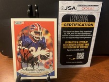 Thurman Thomas Cards, Rookie Cards and Autographed Memorabilia Guide 33