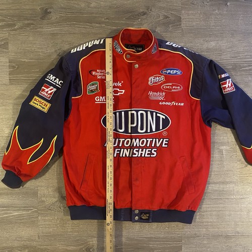 NASCAR Chase Authentics Dupont Champion Jeff Gordon Flames Jacke Herren XL - Bild 19 von 24