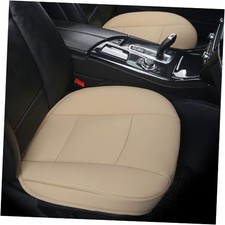 Ultra-Luxury PU Leather Car Seat Protection Cover Car Seat Cover for 3D-Beige