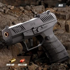 🔫 Mini PPQ Toy Gun – Shell Ejecting Soft Bullet Pistol, Continuous Fire Fun!