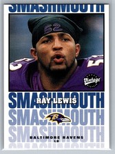 2001 Upper Deck Vintage Smashmouth #S1 Ray Lewis Baltimore Ravens