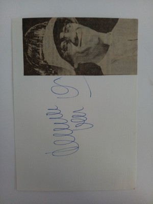 Herman van Veen -  - original Autogramm - ca. 10x15cm - Schriftstück