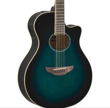 Yamaha APX600 Electric Acoustic Guitar Blue Burst Thin Body Excellent Condition