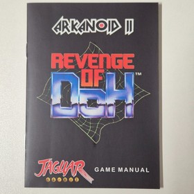 Arkanoid II 2 Revenge of Doh Original Atari Jaguar Console Game Protective Case
