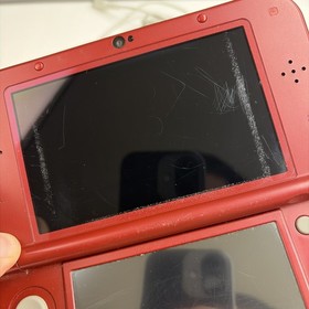 New Nintendo 3DS XL Red Console US Model - Tested! W Charger Stylus