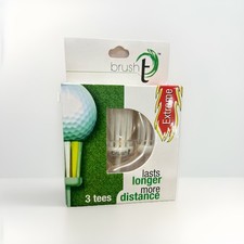 Brush-T Extreme White Brush Tee 1 Box 3 Total Tees