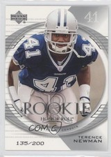 2003 Upper Deck Honor Roll Rookie Silver 135/200 Terence Newman #135 0p5