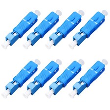 KELUSHI SC Male to LC Female UPC Fiber Optical Cable Connector Convertor Adap...