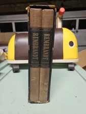 Rembrandt | Jakob Rosenberg | 1st HB | 1948 | Harvard Press | Two Volumes