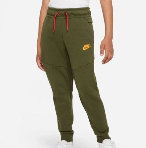 Pantalones de chándal Nike Tech polar para niños talla XL (18/20) verde oscuro CU9213 327 - Imagen 2 de 3