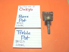 📈ONKYO 5148014 BASS TREBLE POT 100K TX-1500 TX-1500 MK II STEREO RECEIVER 