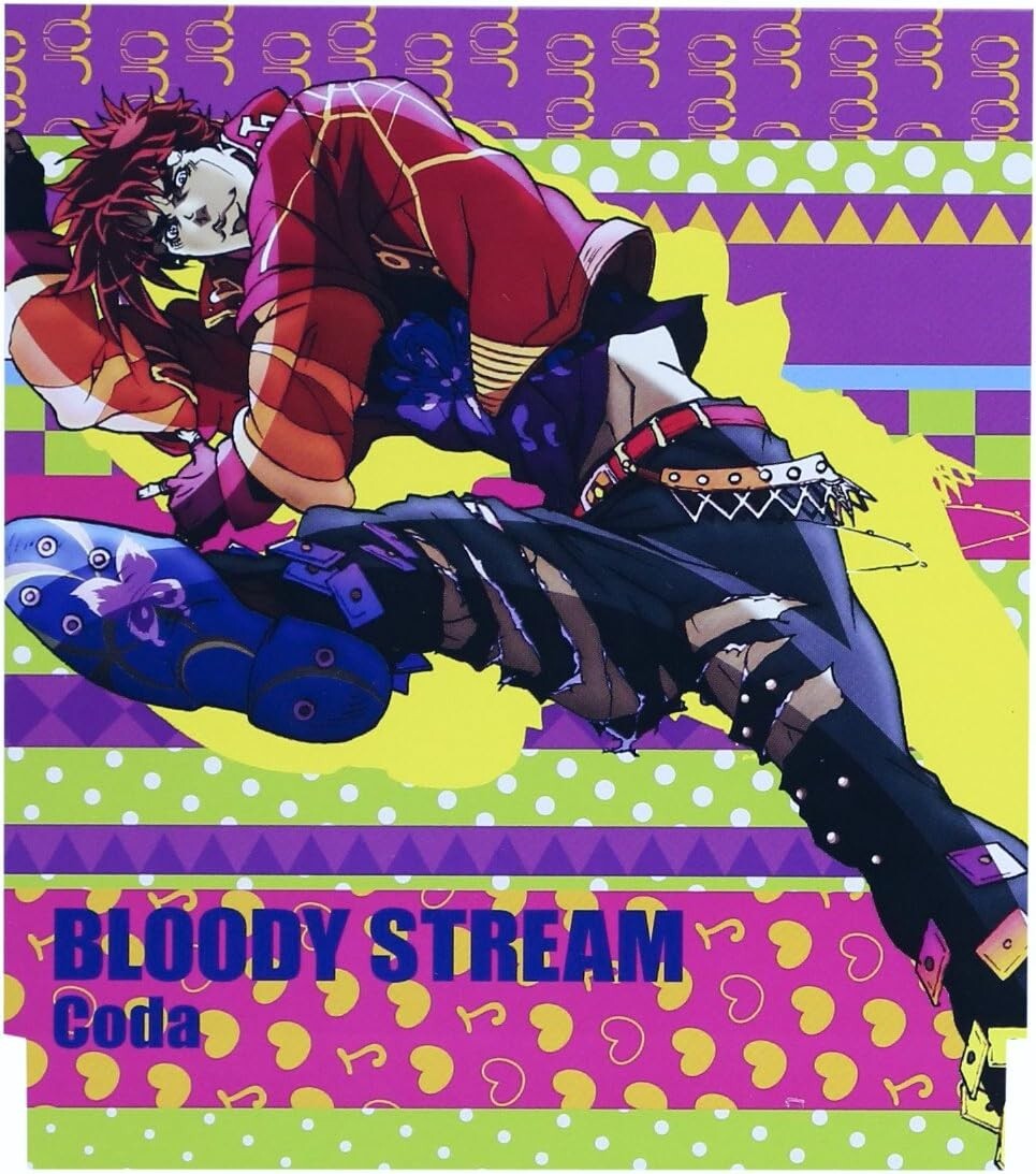 New Coda BLOODY STREAM JoJo's Bizarre Adventure CD Japan