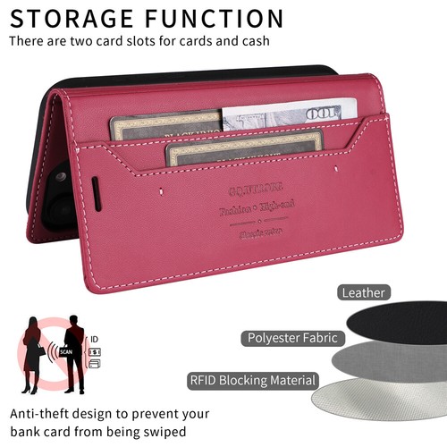 For OPPO A60 A80 A58 A38 A78 A79 A96 A57 A16 Magnetic Leather Wallet Case Cover - Picture 9 of 80