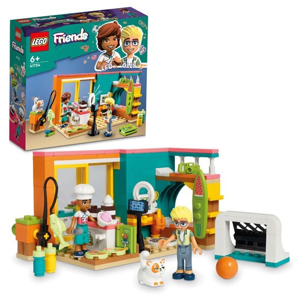 LEGO Friends Leos Zimmer Backen mit Leo Olly Mini-Puppe Kätzchen Churro 41754 - Bild 5