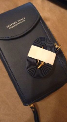 "Brandneu BySelena Clutch Geldbörse Handyhülle Umhängetasche rot ""Für immer schön" - Bild 5 von 9