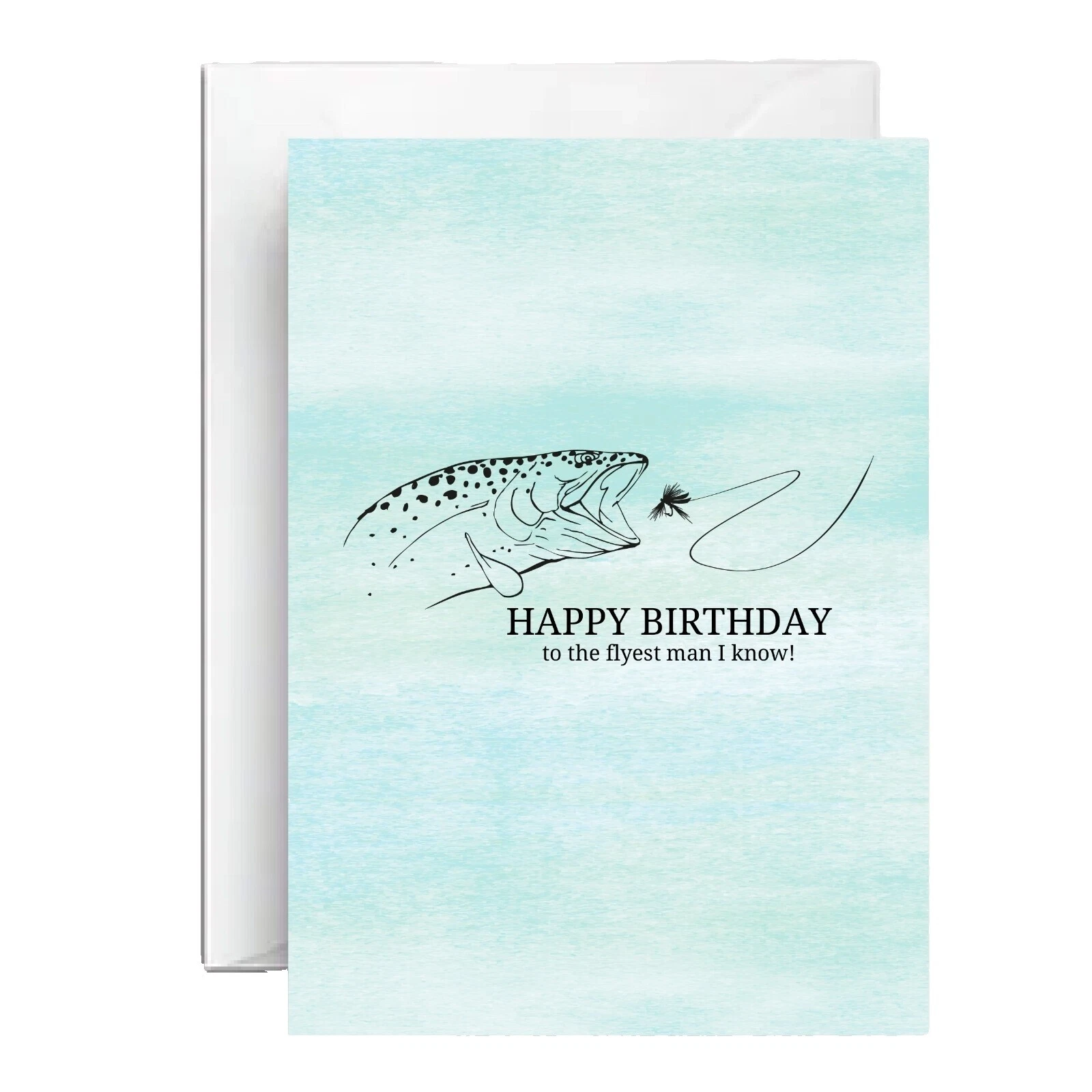Invitaciones y tarjetas de cumpleaños de pesca