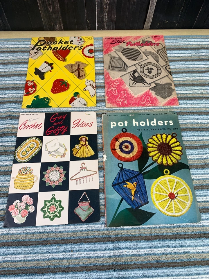 1941-1953 Lote de 20 REVISTAS ANTIGUAS DE CROCHET & KNIT, Star Book, Coats & Clark's Foto 3 de 4